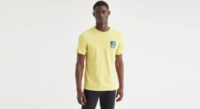 Bird & Whale Graphic Tee, Slim Fit