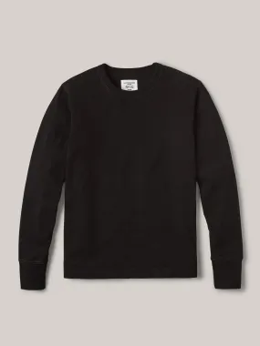 Black Field-Spec Cotton Surplus Crew