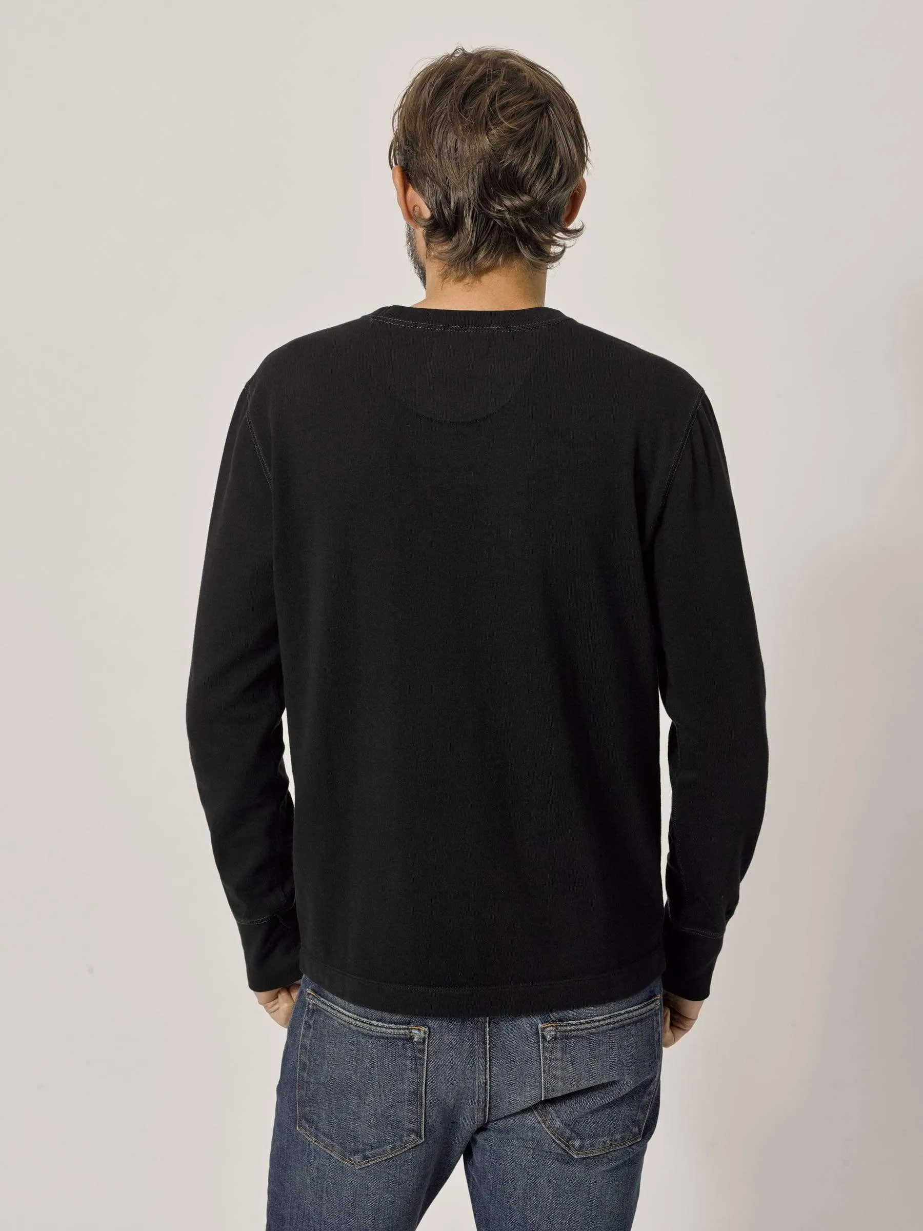 Black Field-Spec Cotton Surplus Crew