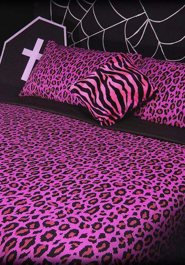Candy Leopard | QUEEN QUILT SET