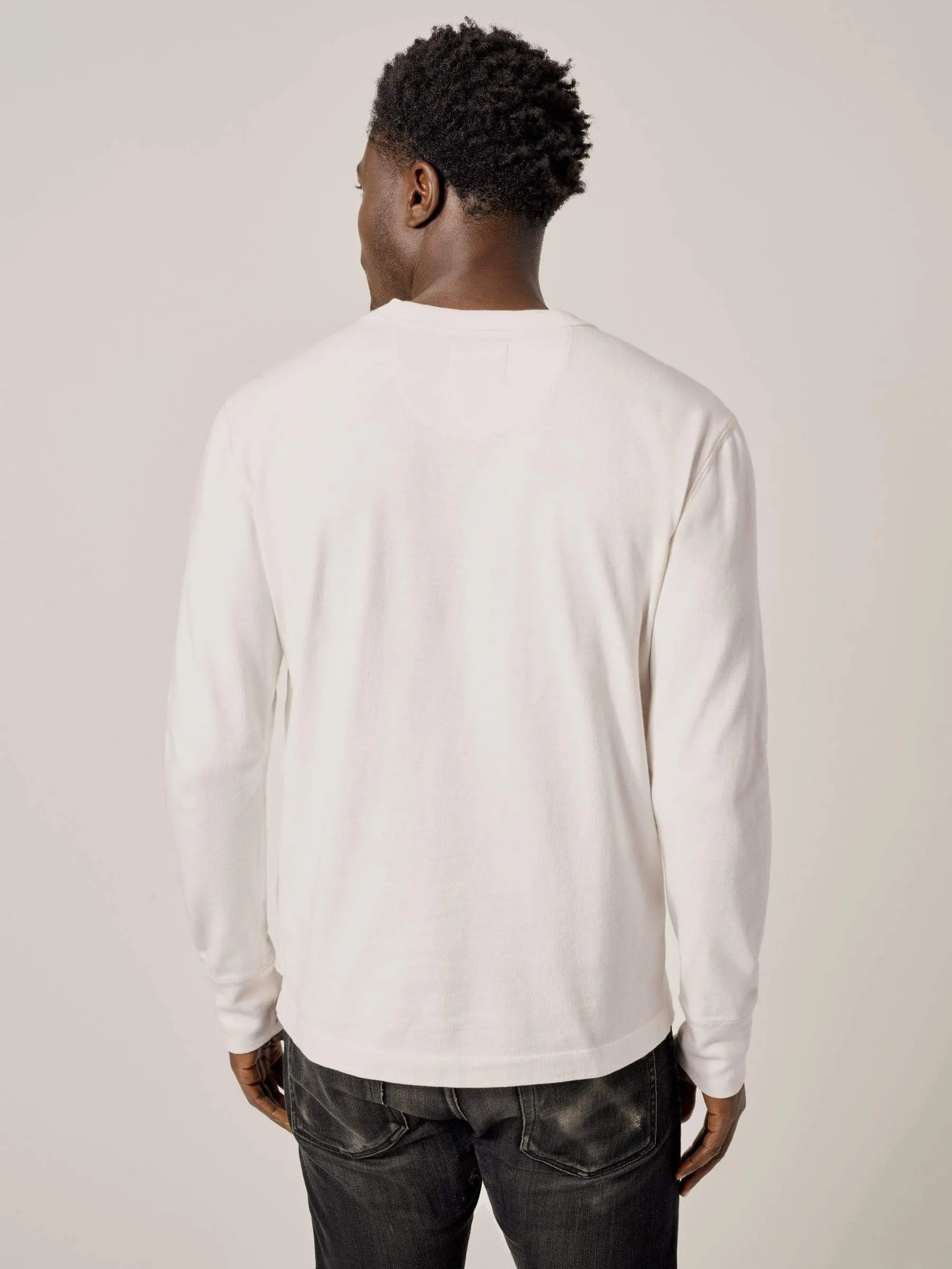 Chalk Field-Spec Cotton Surplus Crew