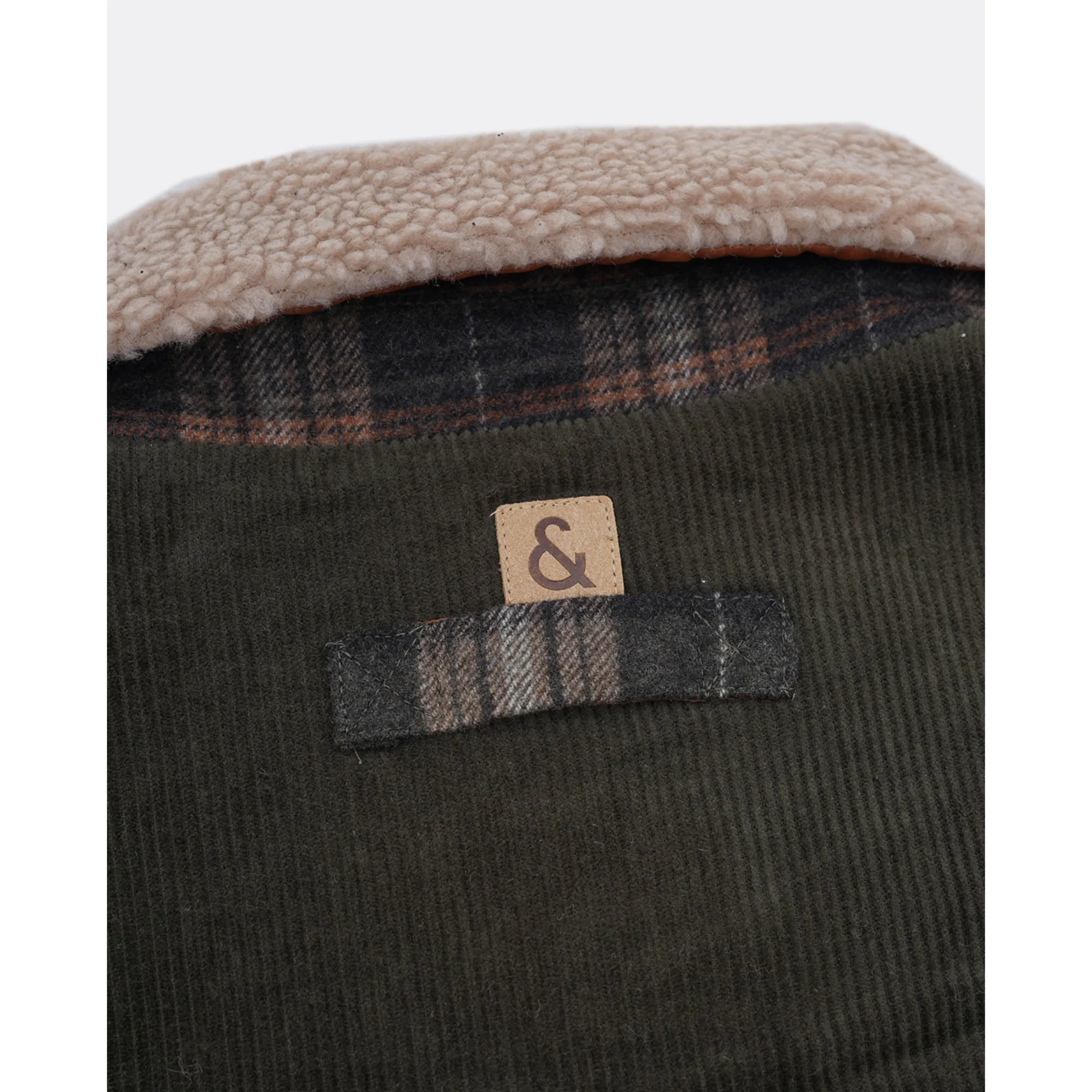 Colours & Sons Cord Jacket Teddy Fleece Collar 9423-633
