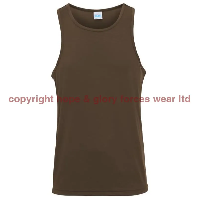 Corps of Army Music Embroidered Sports Vest