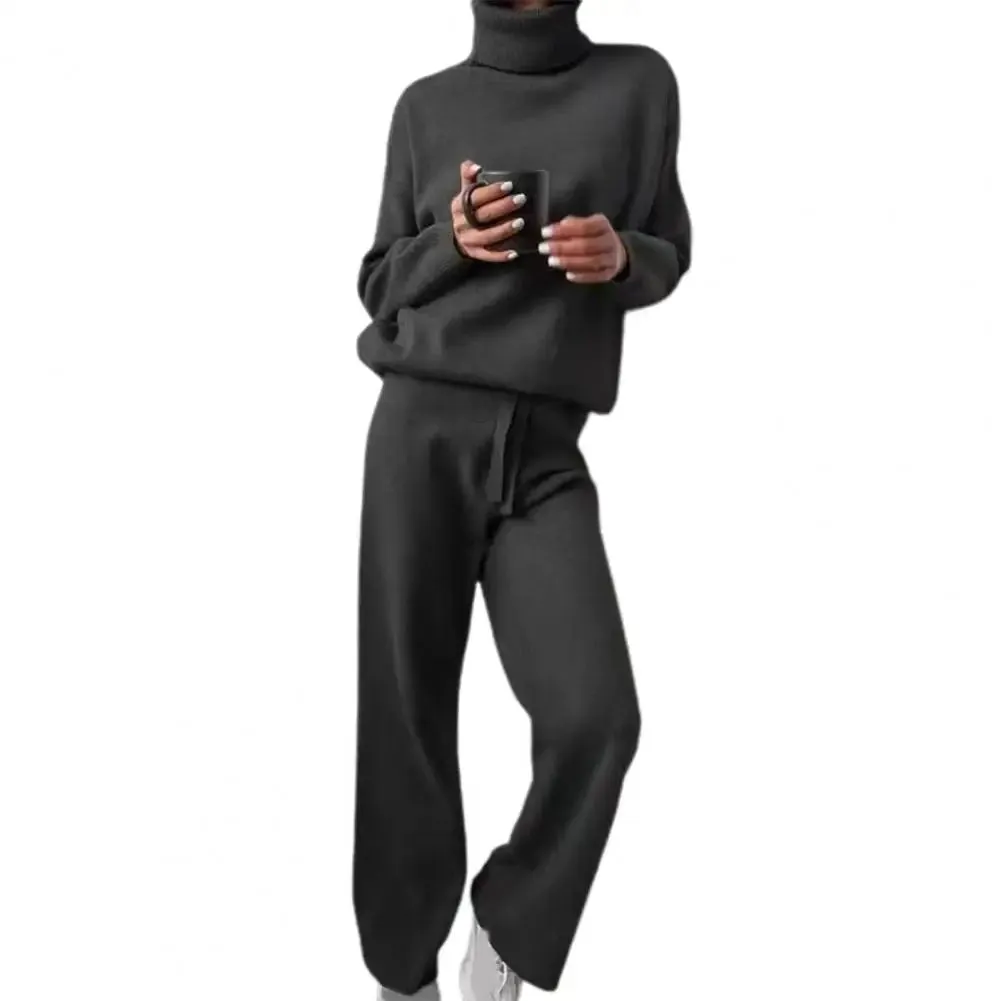 Cozy Winter Knitted Two-Piece Set