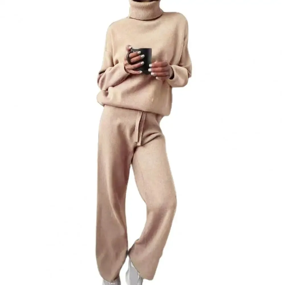 Cozy Winter Knitted Two-Piece Set
