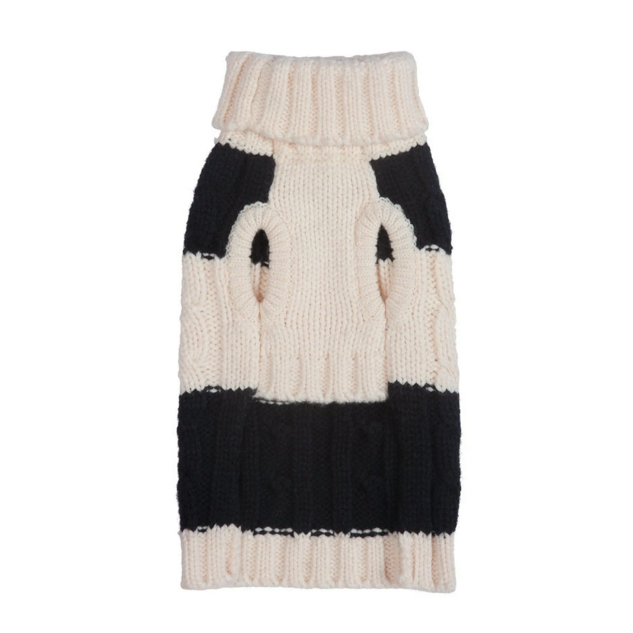 Fisherman Style Dog Sweater