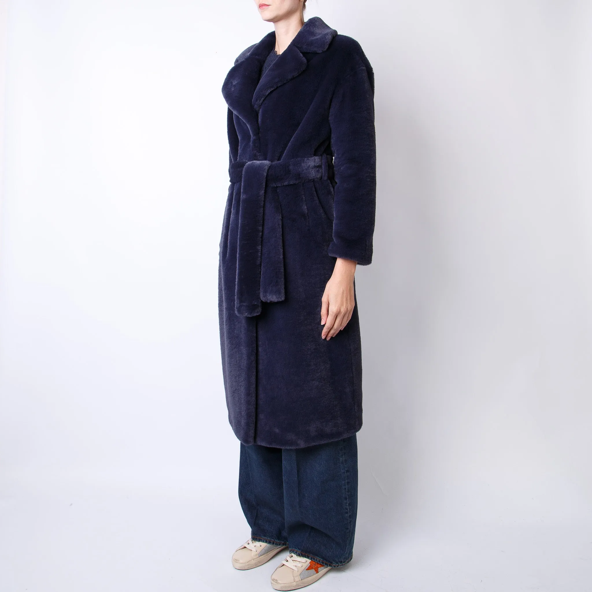 HERNO COAT CA000543D 124229202 BLUE