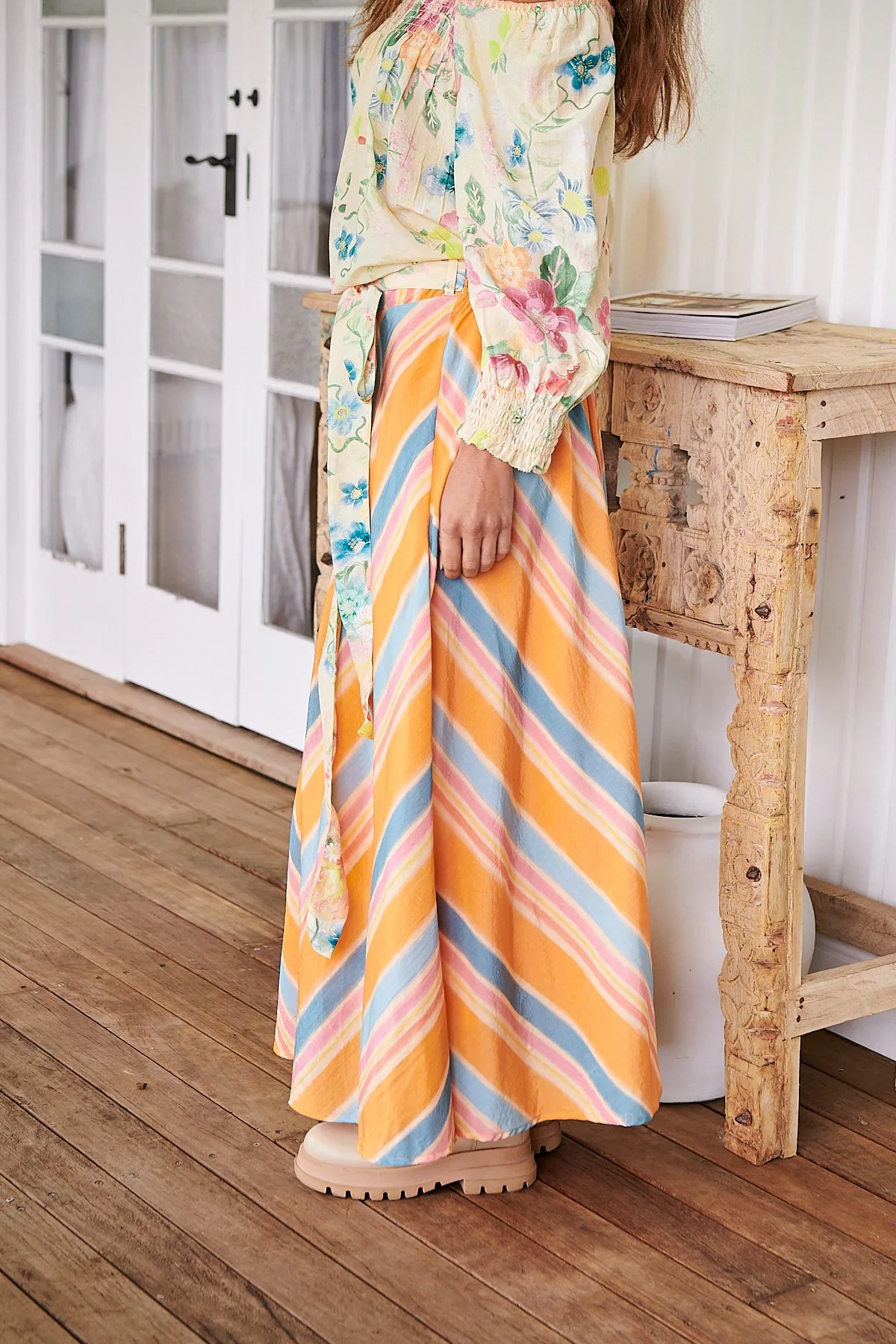 Ivanna Skirt- Milky Peach - Odd Molly