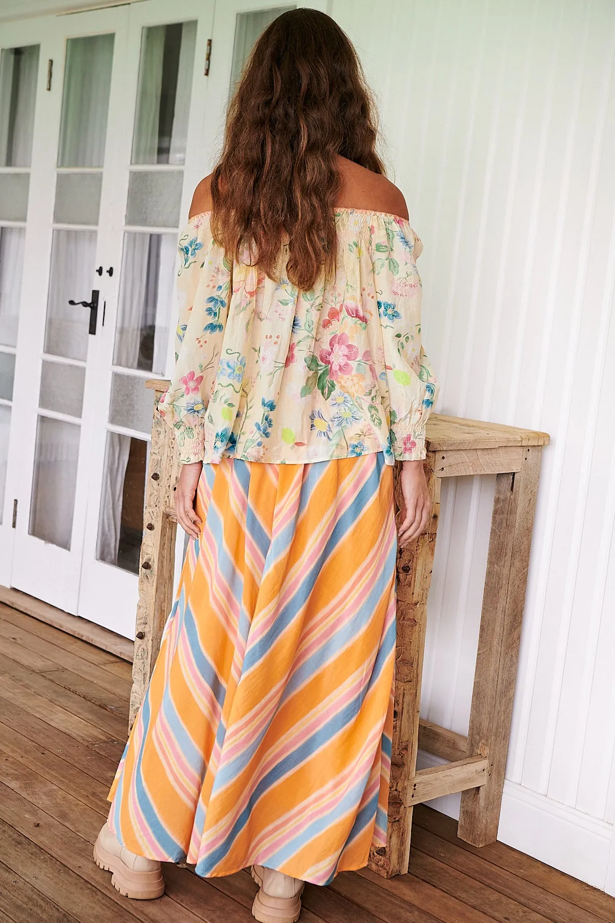 Ivanna Skirt- Milky Peach - Odd Molly