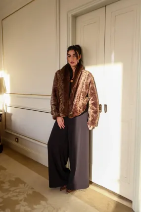 Leo Statement Fur Coat