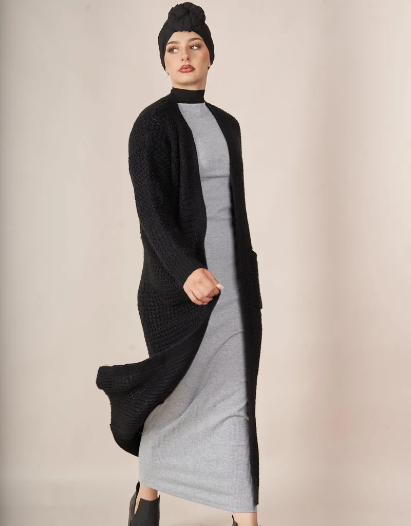 Mesh Knit Cardigan