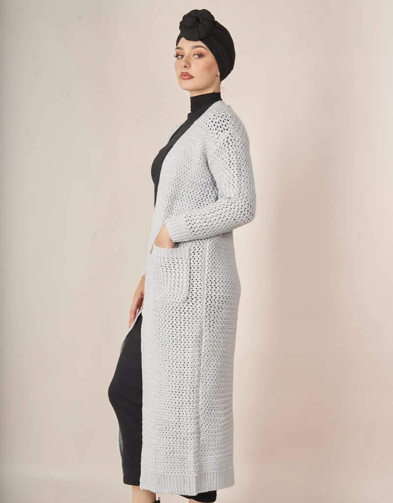 Mesh Knit Cardigan
