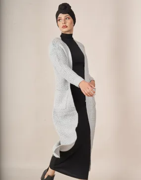 Mesh Knit Cardigan