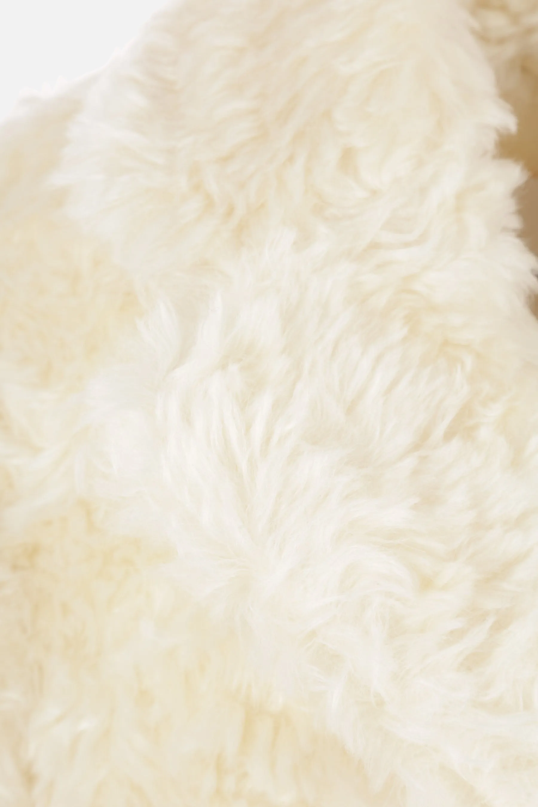 Mohair Single-Breasted Coat