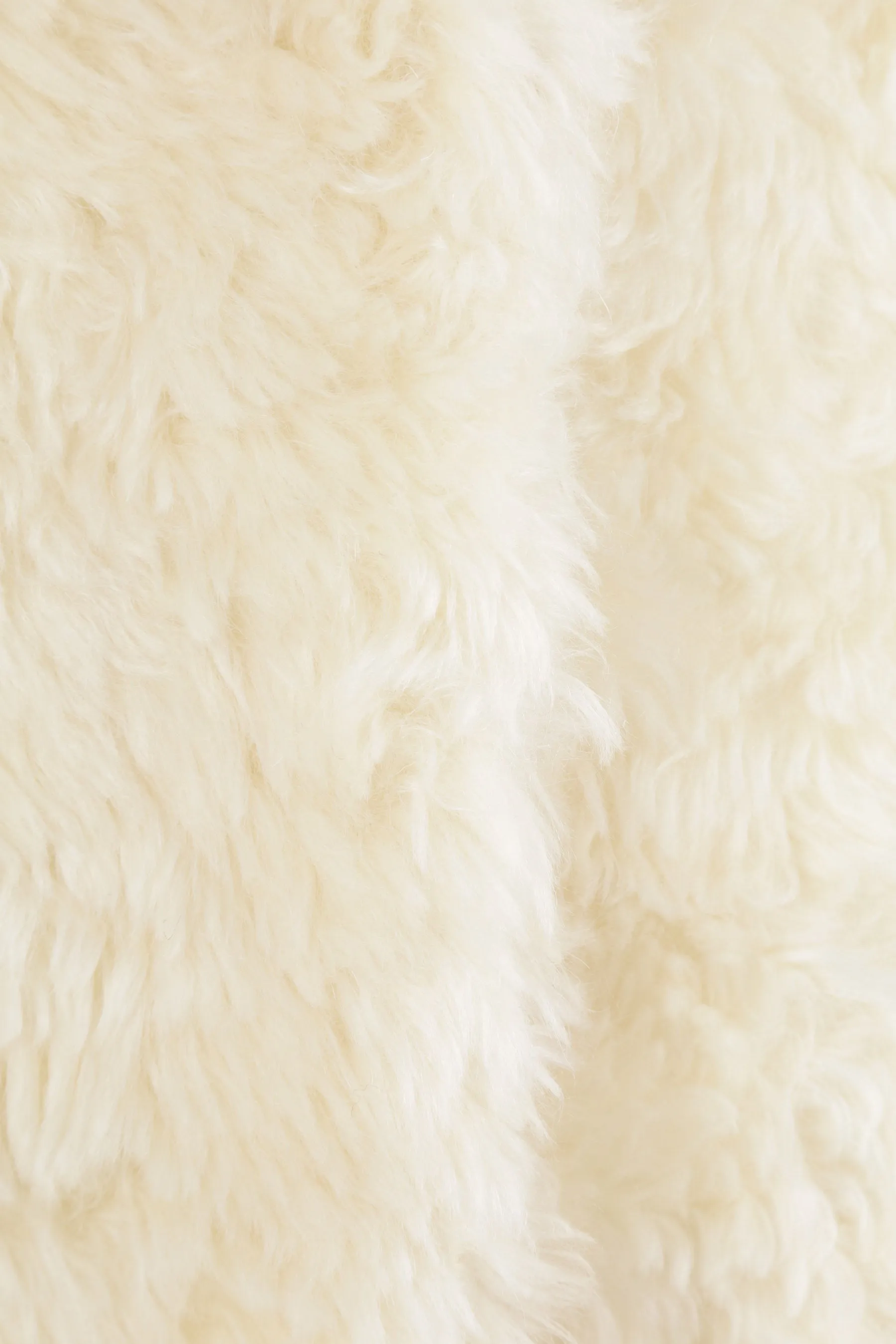 Mohair Single-Breasted Coat