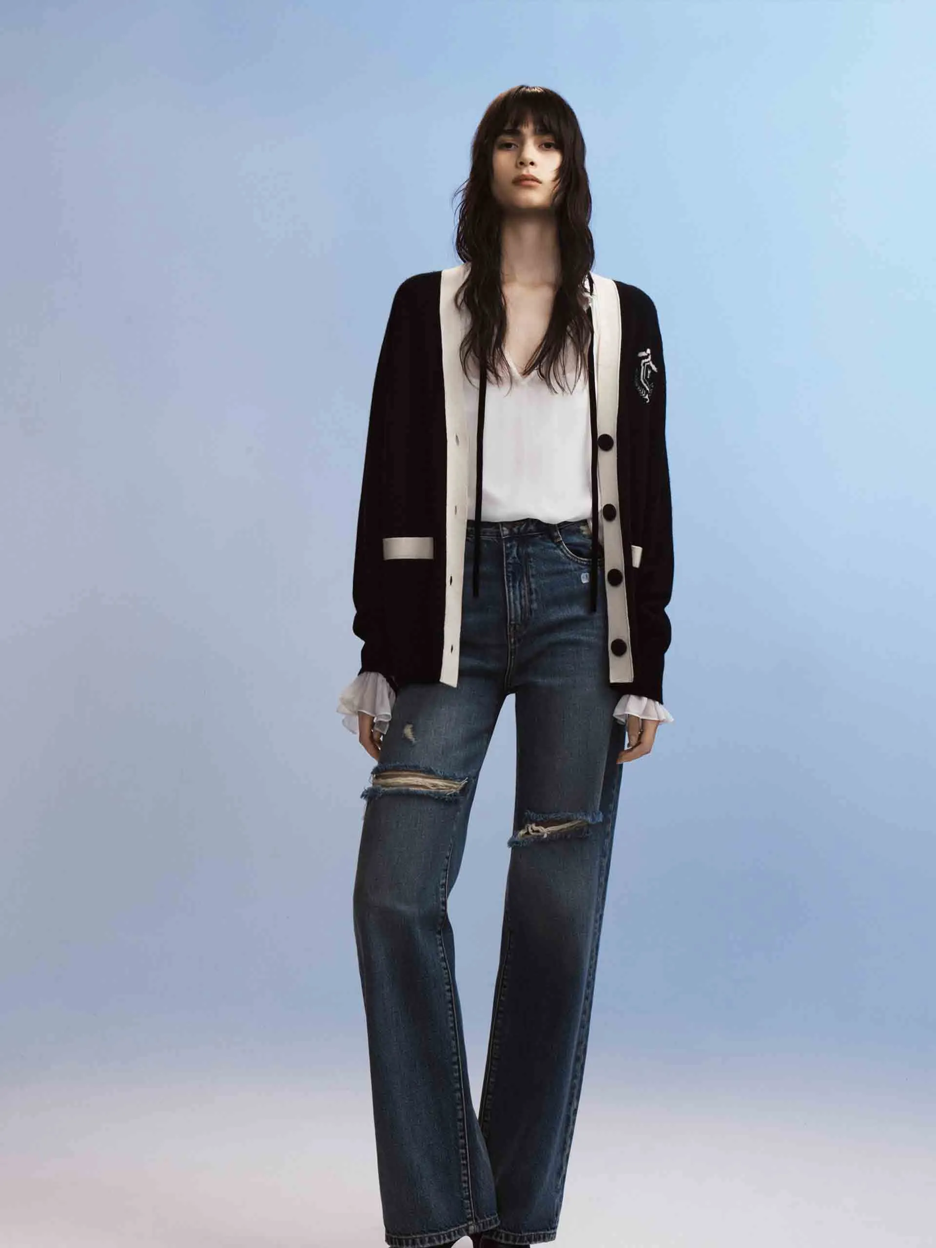 Relaxed Knitted Cardigan