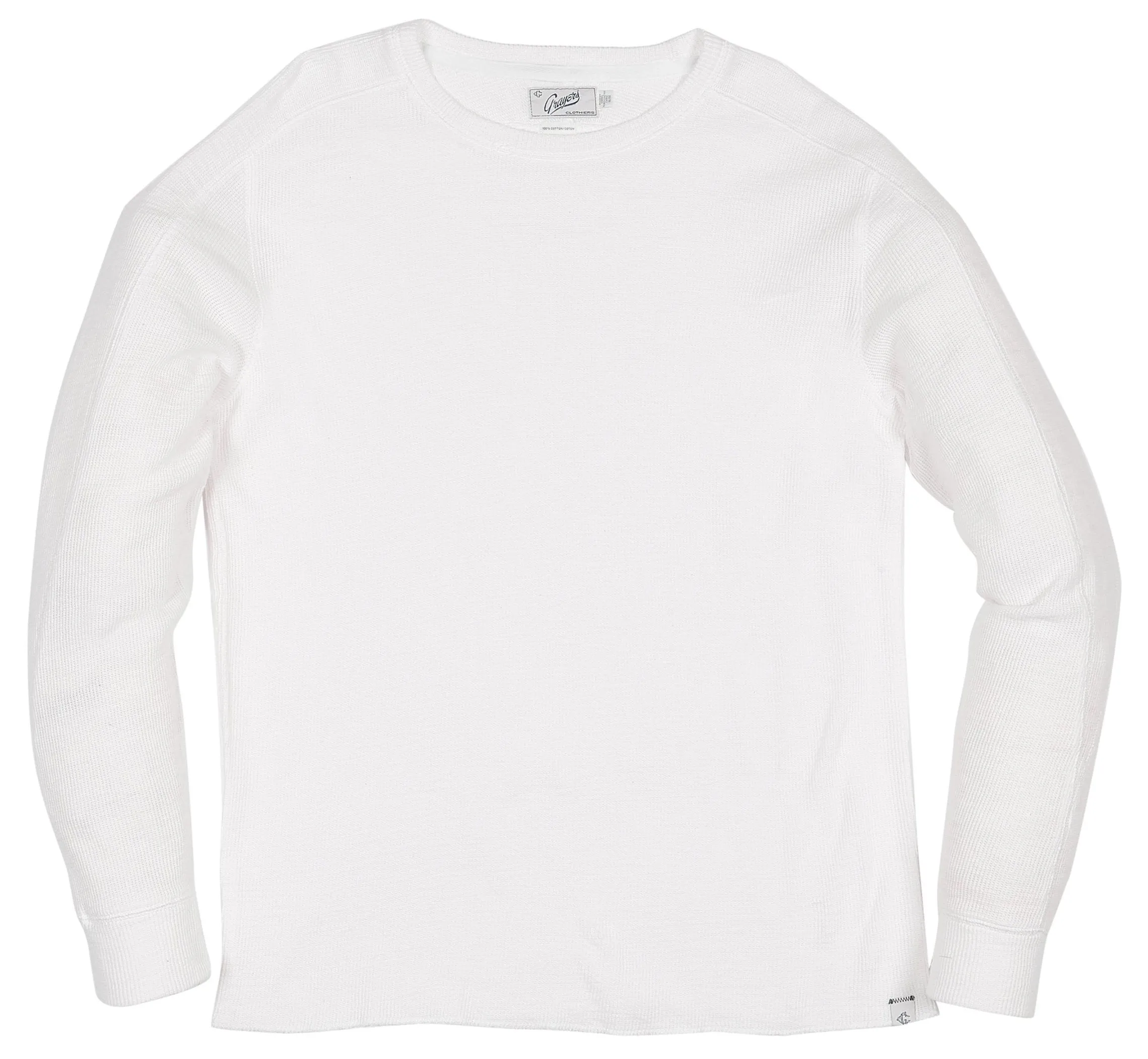 Spencer Waffle Crew - Cream (Final Sale)*