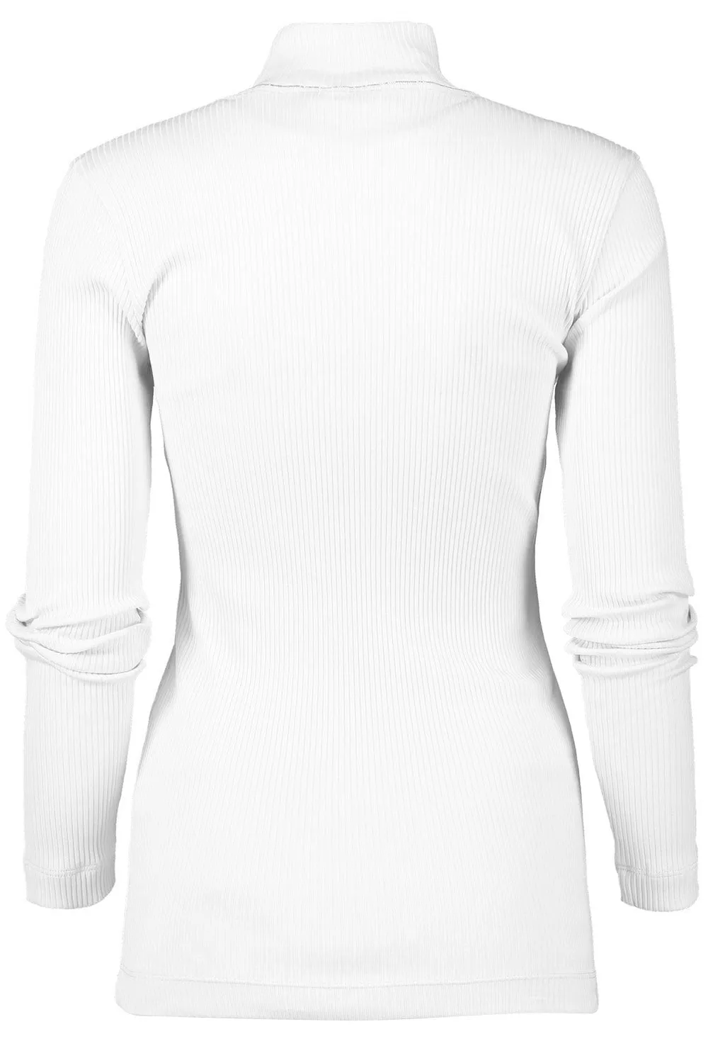 Wide Rib Turtleneck