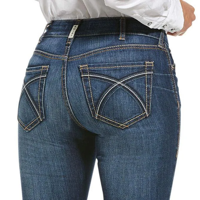 Women's Ariat R.E.A.L. Perfect Rise Stretch Rosa Boot Cut Jean