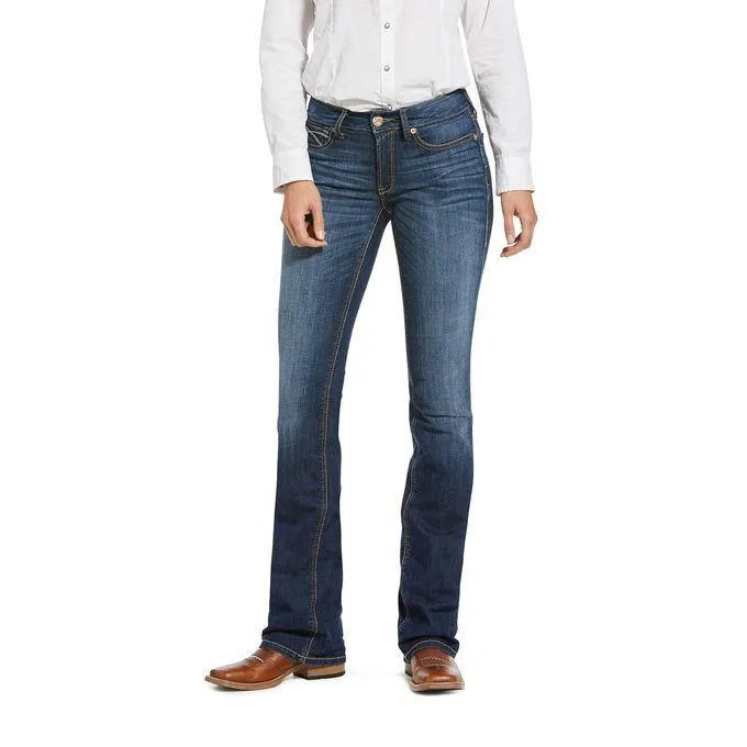 Women's Ariat R.E.A.L. Perfect Rise Stretch Rosa Boot Cut Jean