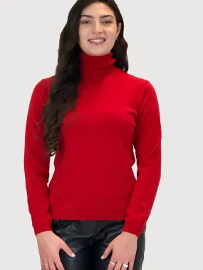 Women's turtleneck 100%merino